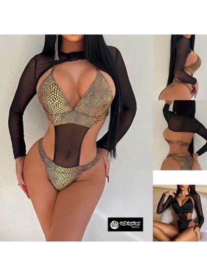 Costume da Bagno Bikini Brasiliano Mare Donna con Bolero 550167